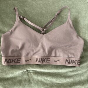 Nike Women's Taupe Sports Bra